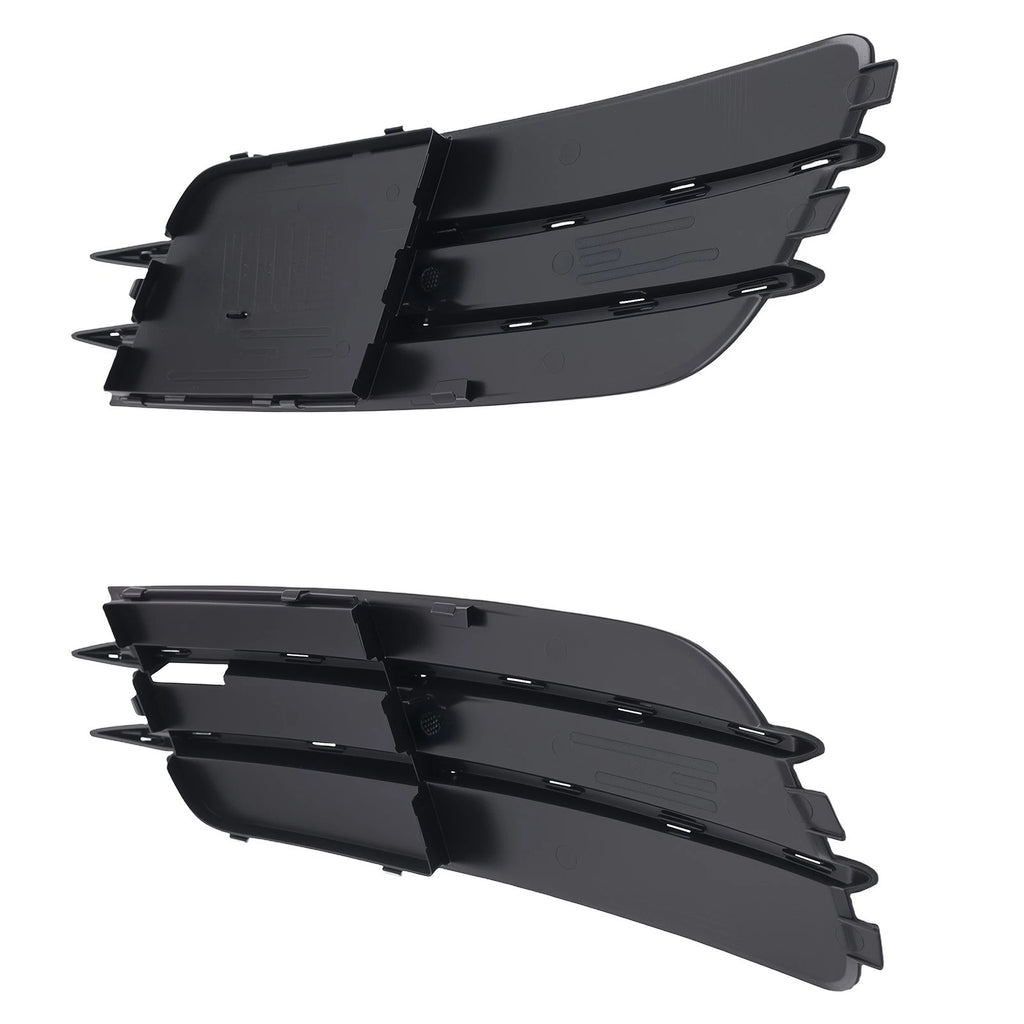 Pair Front Bumper Fog Light Grille for Audi A6 (2012–2015) 4G0807681