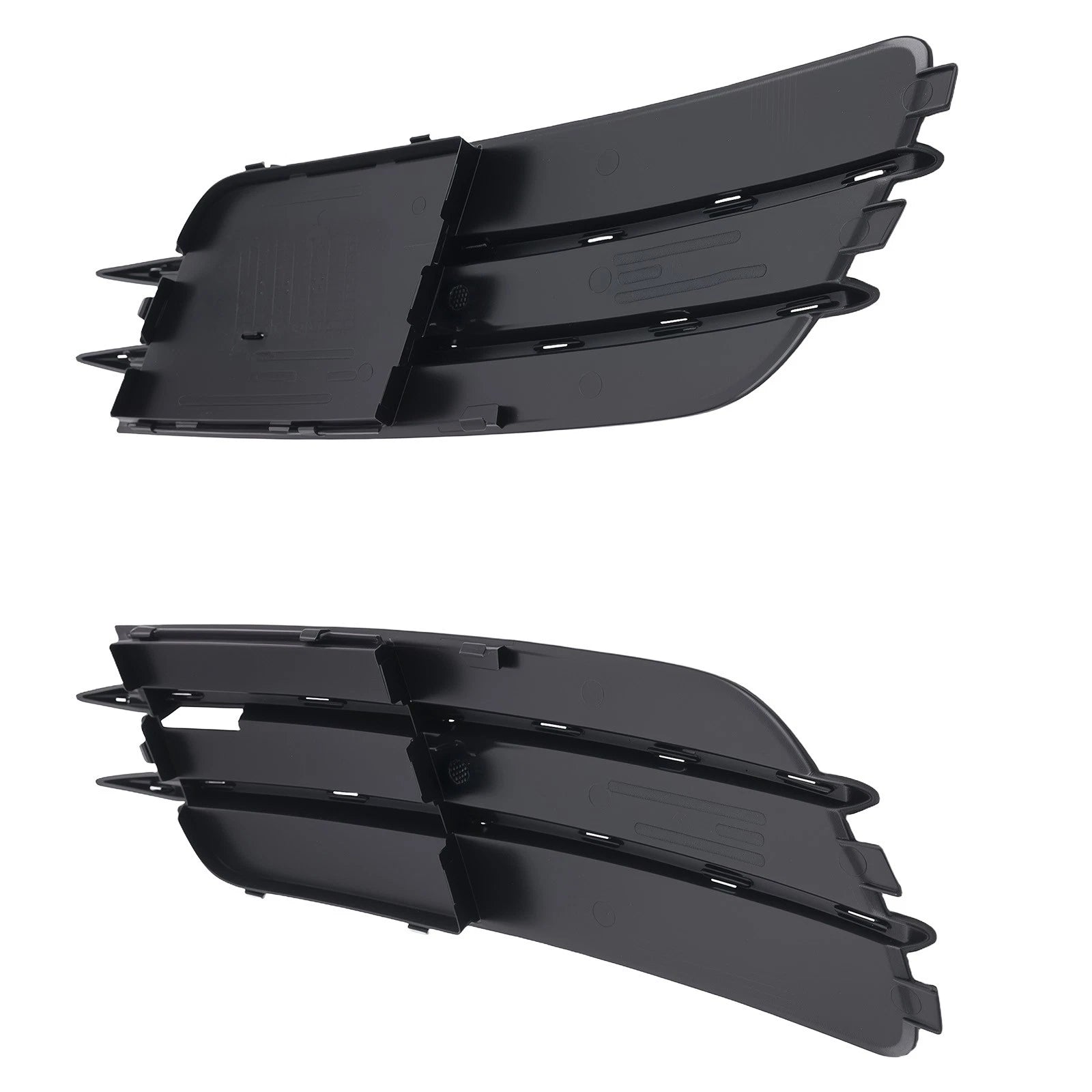 Pair Front Bumper Fog Light Grille for Audi A6 (2012–2015) 4G0807681
