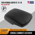 Leather Center Console Armrest Cover for Hyundai Santa Fe (2013–2018)