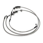 64 Inch Front Braided Brake Hose Line Kit for Can-Am Maverick X3 Turbo (2017–2023)