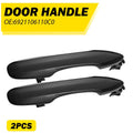 Set of 2 Black Door Handles for Toyota Camry Avalon (2018–2023)