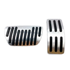 Brake Gas Pedal Pad Cover for Haval H6 Big Dog (2021–2022) Stainless Steel Silver