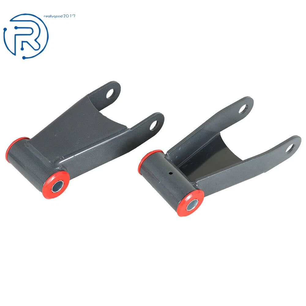 2" Rear Drop Lowering Shackle Kit for Ford F250 F350 Super Duty (1999–2007)