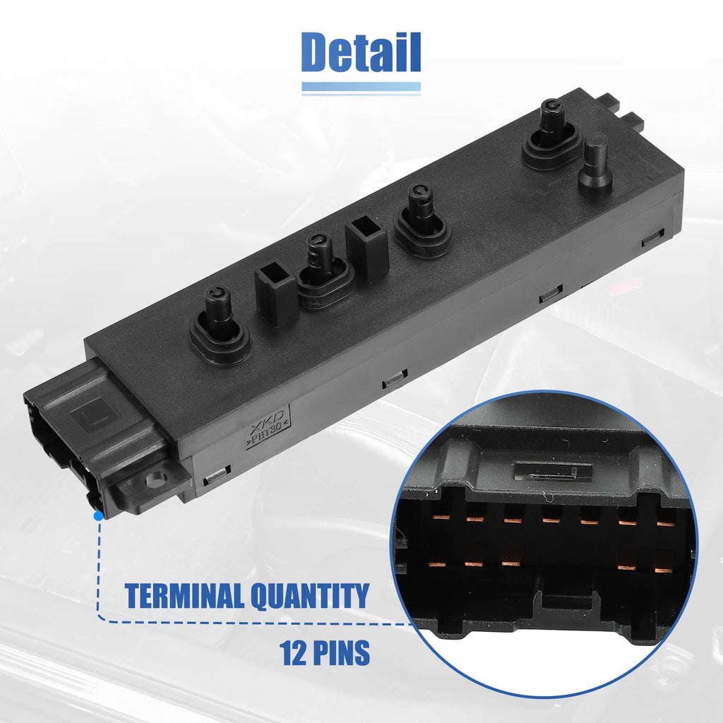Power Seat Switch for Acura MDX (2004–2013), RDX (2007–2018), TL (2004–2014) 81653SDBA71
