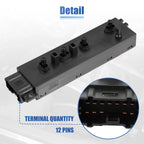 Power Seat Switch for Acura MDX (2004–2013), RDX (2007–2018), TL (2004–2014) 81653SDBA71