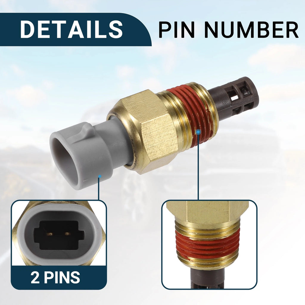 Coolant Temperature Sensor for GMC C3500 (1990–2000) No. 25037225