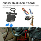 Ignition Switch RFID Engine Start Push Button for Most Cars (2010–2023)