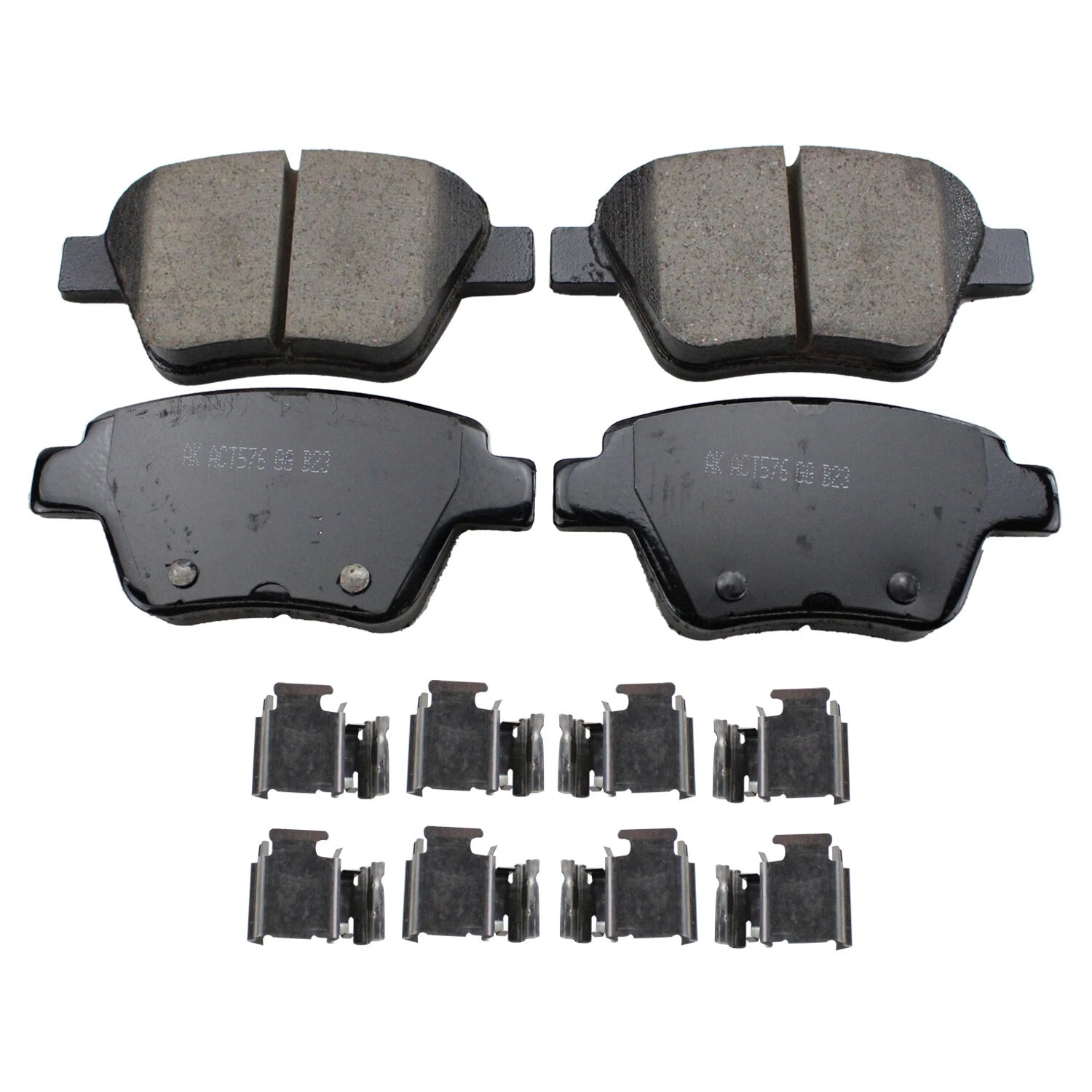 Akebono Euro Rear Ceramic Brake Pad for Audi A3 Quattro, VW Beetle, Eos, Golf, Jetta, Passat (2006–2020)