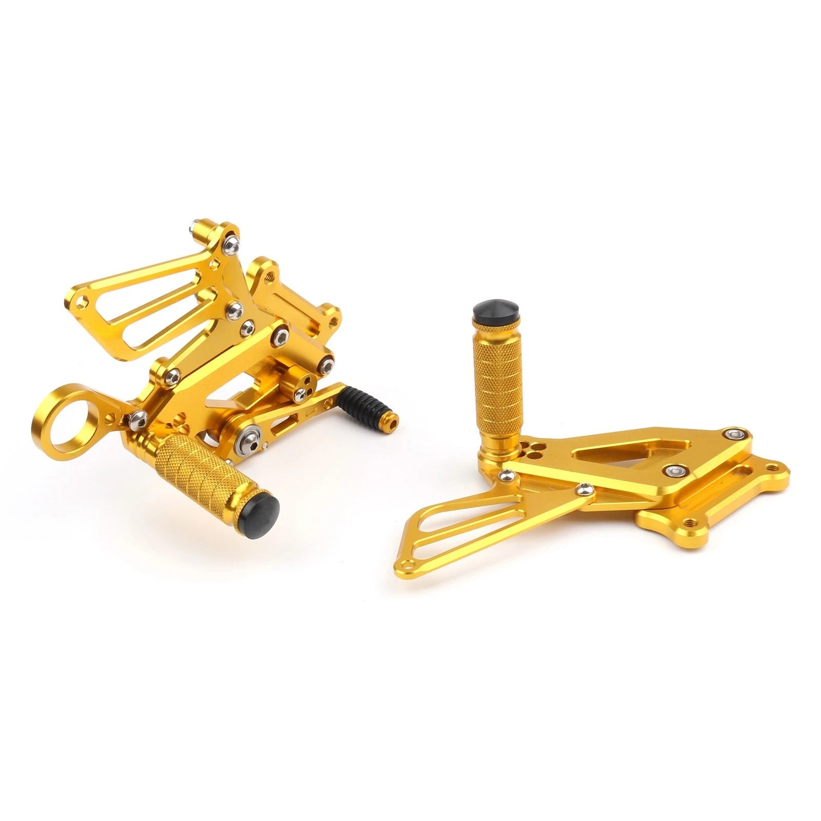 CNC Rear Sets Footrests for BMW S1000RR (2015–2017) - Gold