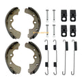 Front Brake Shoes w/Springs Pins for Kawasaki Mule 2510 2520 KAF620 (1993–2000)