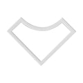Set of 54 Acrylic Ruler Quilt Patchwork Templates for Sewing Craft