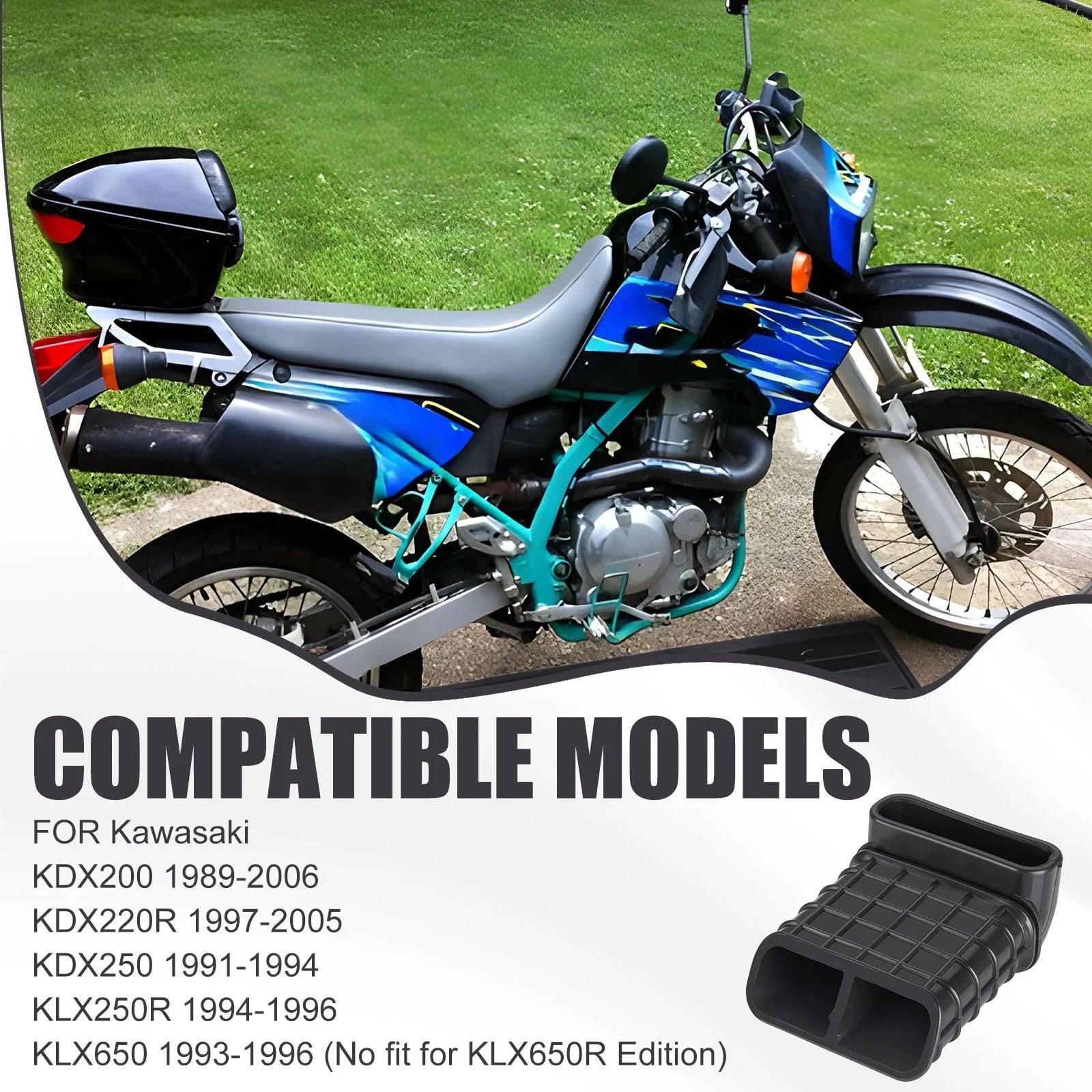 Air Inlet Duct for Kawasaki KLX650 (1993–1996)