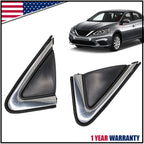 Set of 2 Fender Trim / Mirror Finisher for Nissan Sentra (2013–2019)