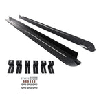 Set of 2 Nerf Bars Running Board for Ford Explorer (2020–2026) Black Silver