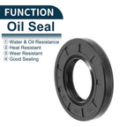 Set of 5 Oil Seal Rotary Shaft Seal NBR Rubber 25x48x7mm