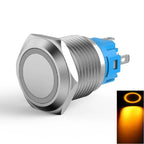 19mm Push Button Switch with Pin Terminals for Universal Use (110-220V)