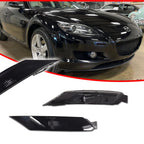 Smoke Lens Front Bumper Side Marker Reflectors for Mazda RX-8 (2004–2008)