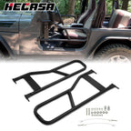 Pair Steel Tubular Half Door Tube for Jeep Wrangler TJ YJ (1987–2006)