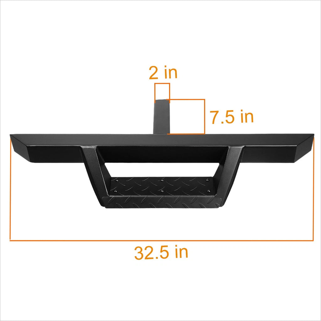 32.5" Trailer Towing Hitch Step Bar for Universal Fit (2" Receiver)