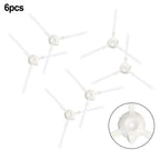 Set of 4 Side Brushes for Vacuum Cleaner Parts
