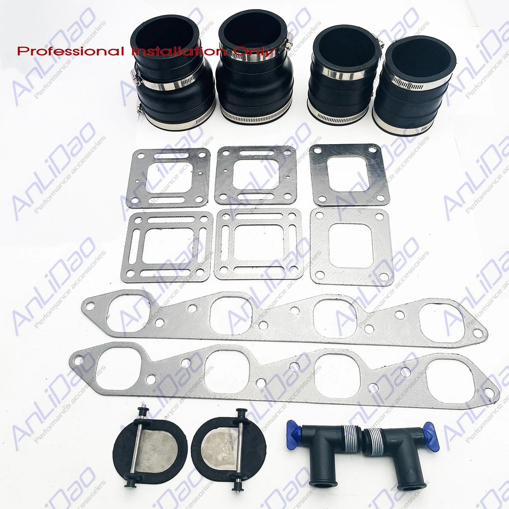 Wet Joint Exhaust Bellows Kit for MerCruiser V8 (32-90949T, 27-46820, 70981A3)