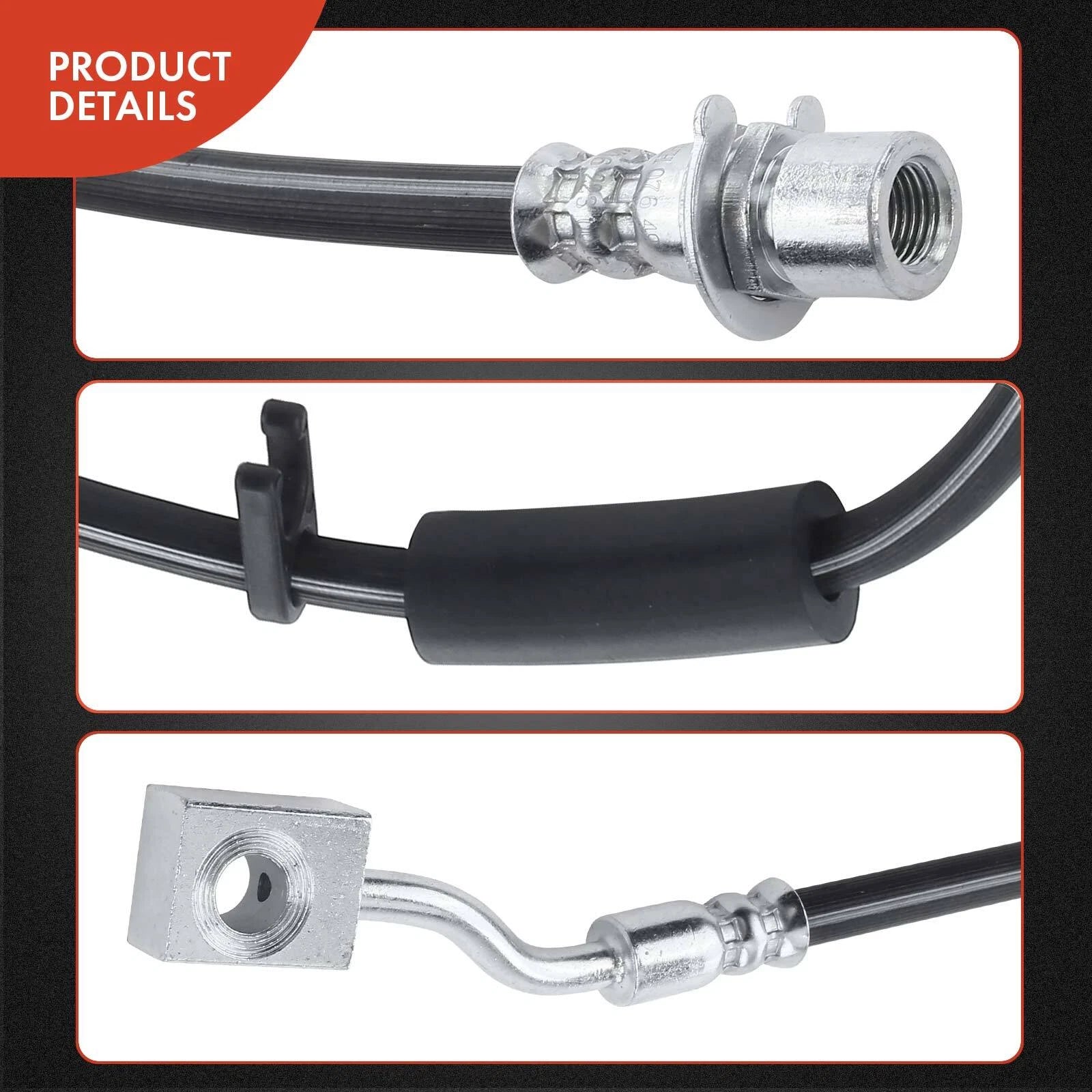 Front Left Brake Hydraulic Hose for Dodge Durango Jeep Grand Cherokee (1998–2003)