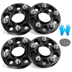 4X 20mm Hubcentric Wheel Spacers 5x108 12x1.5 for Jaguar XJR XKR F-Type