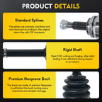 Front Driver Side CV Axle Shaft Assembly for Lexus RX400h (2006–2008)