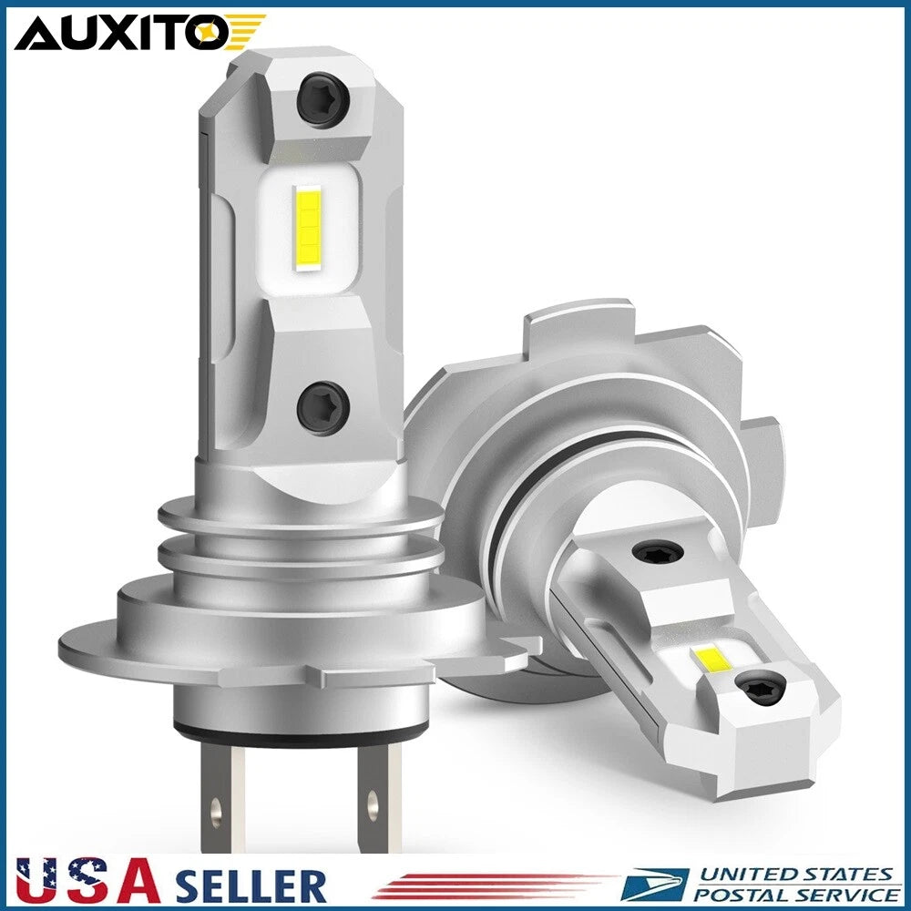 AUXITO LED Headlight DRL Bulbs H7 for BMW E46 325i 328i M3 (1998–2006)
