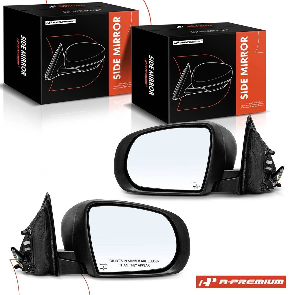 Power Mirror Pair for Jeep Cherokee KL (2014–2018) Manual Fold Heated