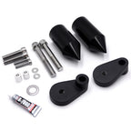 Black Spike Frame Slider for Honda CBR1000RR (2006–2020)