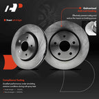 Front Disc Brake Rotors for Jeep Commander (2006–2010) Grand Cherokee (2005–2010)