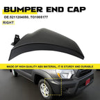 Front Bumper End Cap for Toyota Tacoma (2012–2015) - Passenger Side, Textured