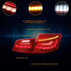 LED Tail Lights for BMW 528i 535i 550i M5 (2011–2016) - Sequential Signal