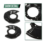 Set of 2 Front Brake Dust Shields for Toyota 4Runner Tacoma (1995–2004)