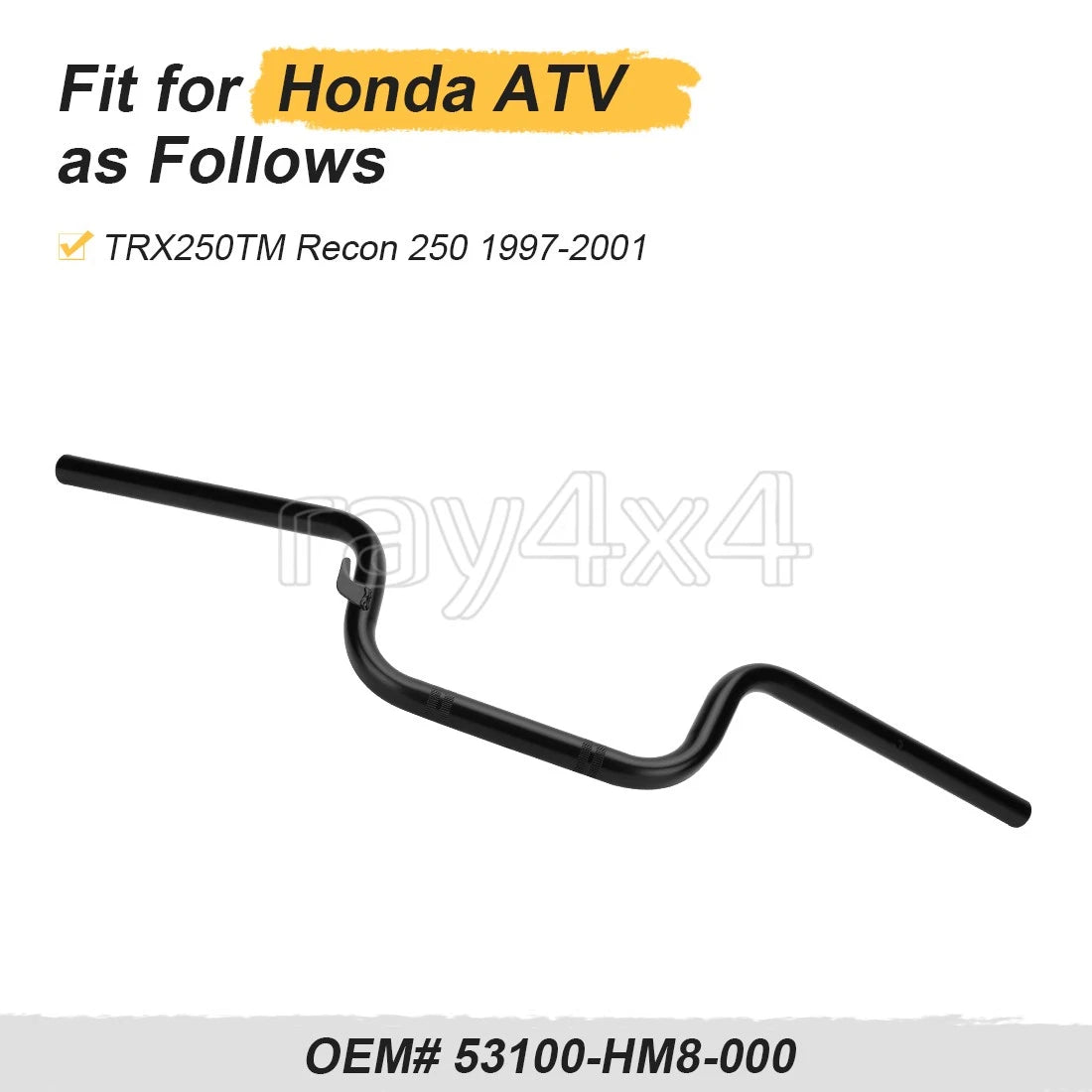 Handlebar for Honda TRX250 Recon 250 (1997–2001)