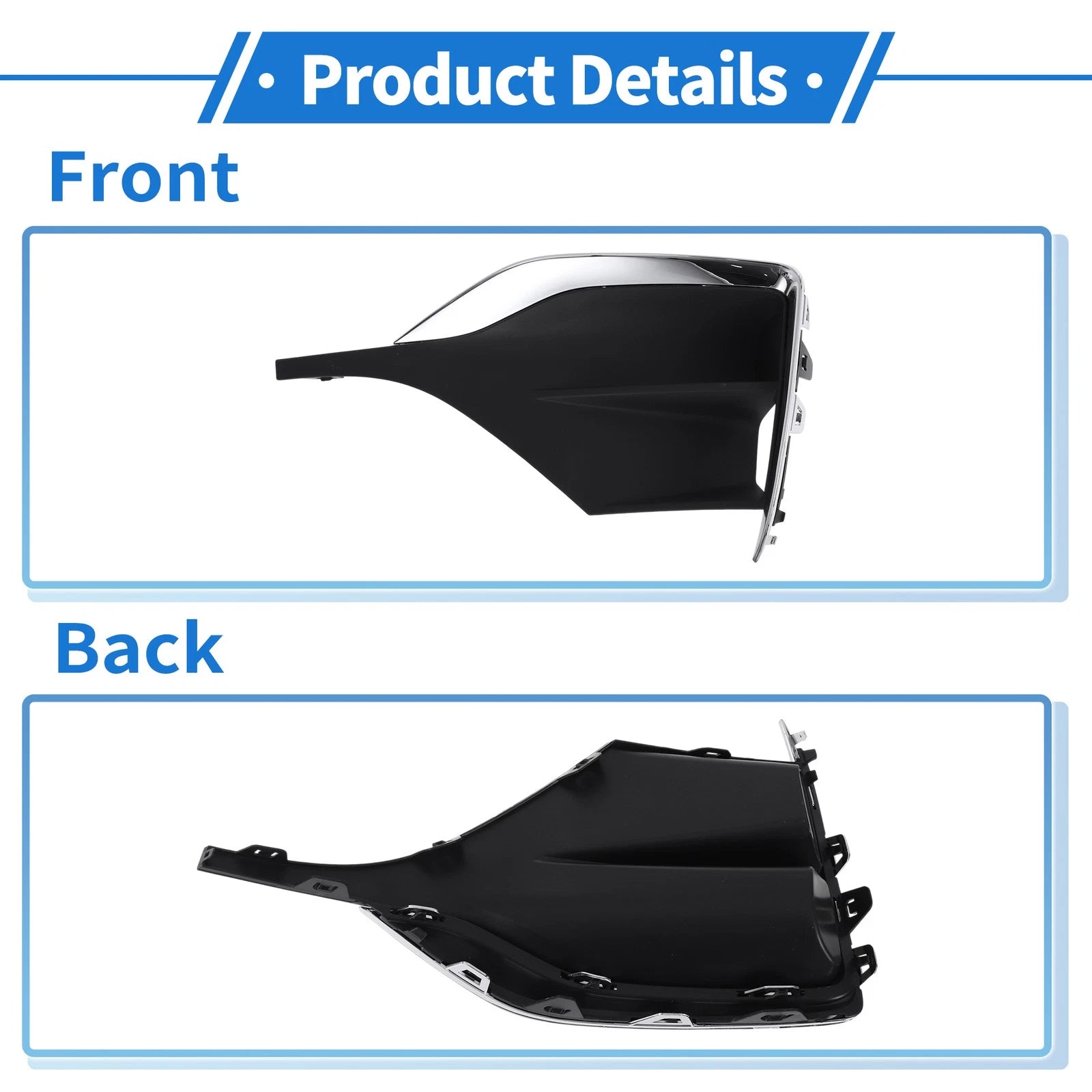 Front Right Fog Light Grill No. 42660272 for Buick Encore GX (2020–2022)