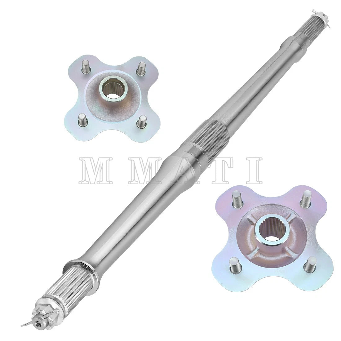 Rear Axle Shaft & Wheel Hub Kit for Yamaha Big Bear YFM400 (2000–2006) 5FU-F5381-01-00
