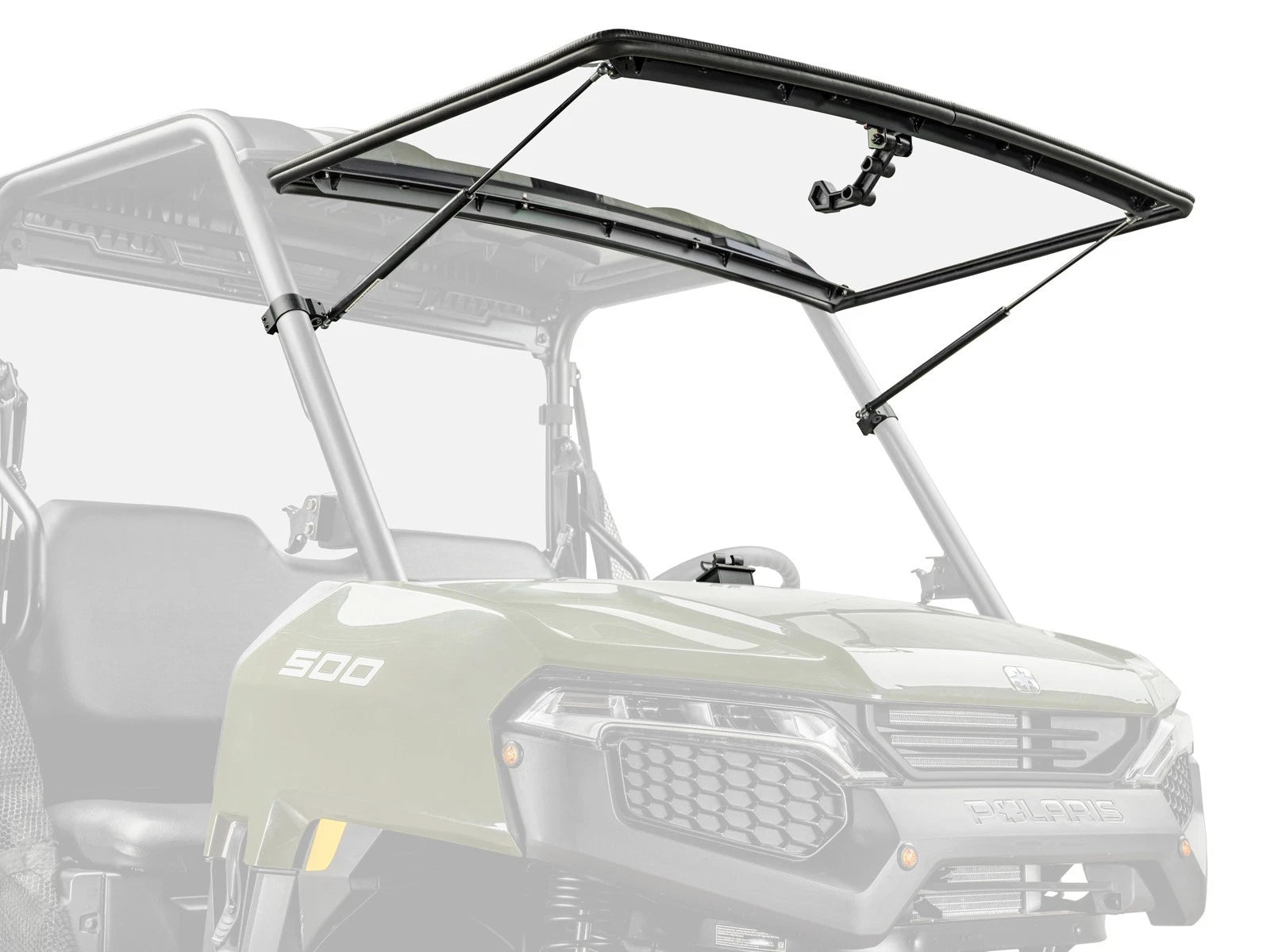Scratch-Resistant Flip Windshield for Polaris Ranger 500 (2026+)