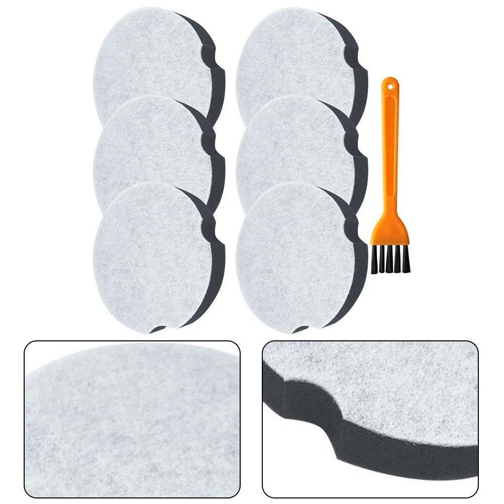 Set of 6 Reusable Washable Filters for Bissell Vacuum 1604896