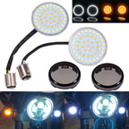 2" 1157 LED Turn Signals for Harley Electra Glide, Street Glide, Road King