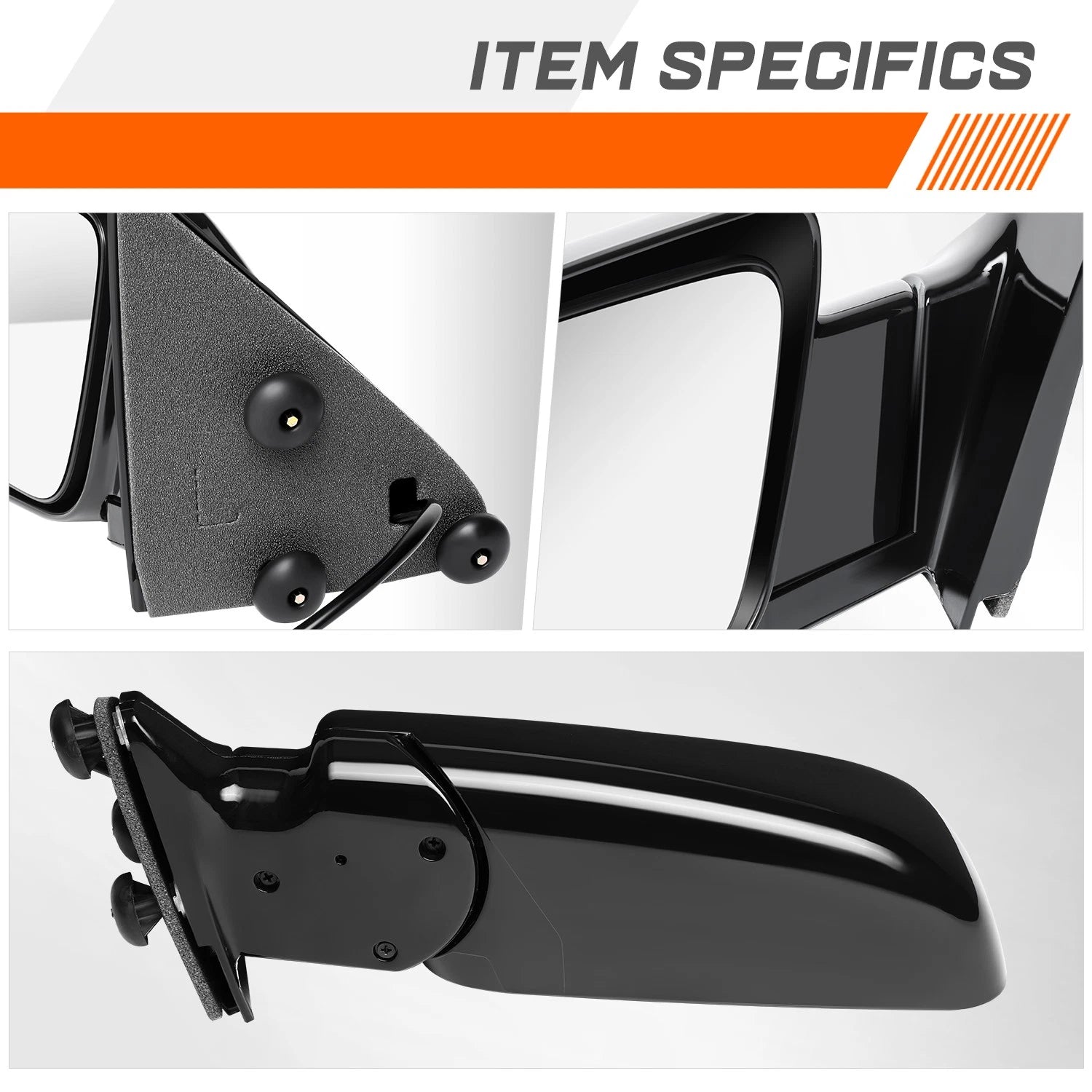 Left Side View Mirror for Blazer/S10/Jimmy/Sonoma (1994–1997)