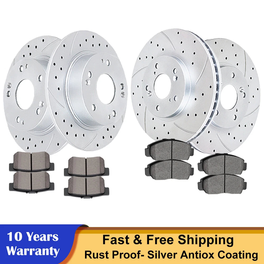 Brake Rotors and Pads Kit for Honda Accord (2003–2007)