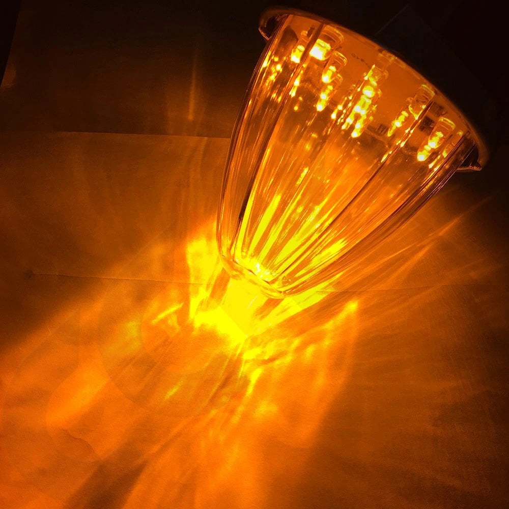 9pcs Amber LED Cab Marker Lights for Peterbilt Truck