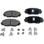 Set of 4 Ceramic Brake Pads for Toyota Corolla iM (2017–2018)