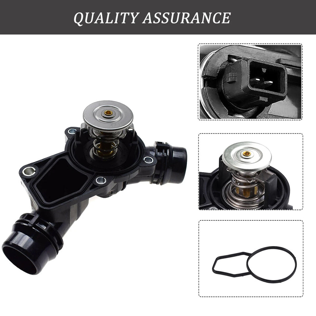 Engine Thermostat Assembly with Housing for BMW E46 325i (1998-2006)