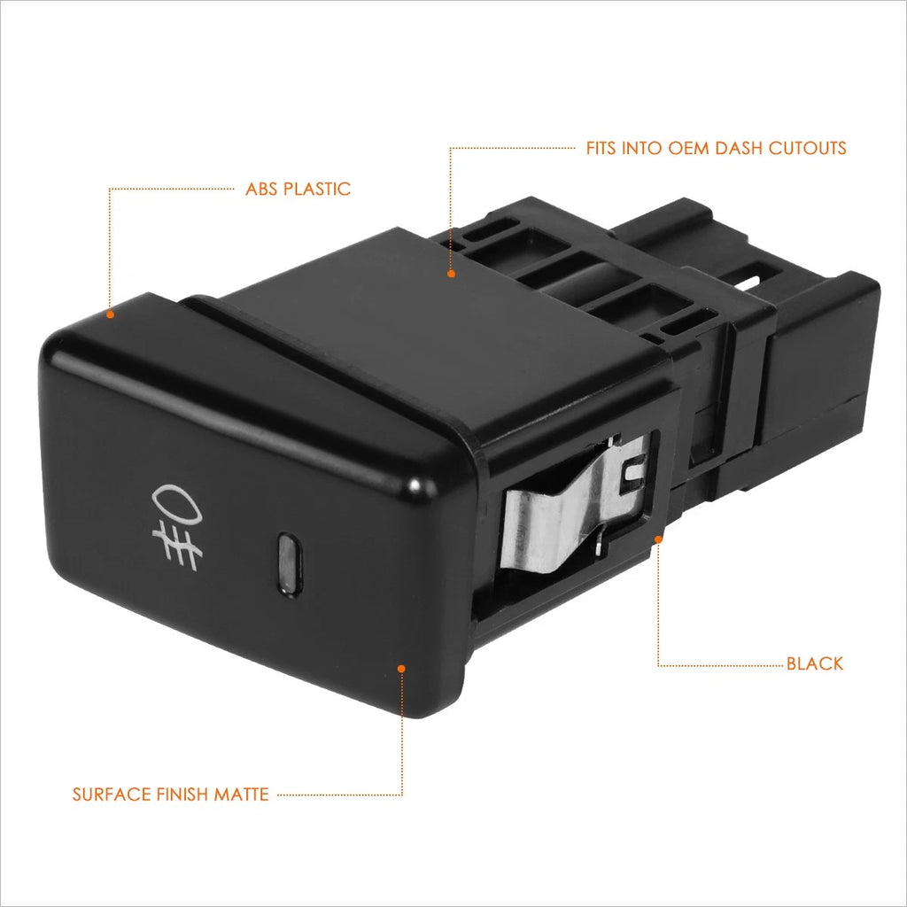 Fog Light Control Switch with Wiring Harness for Honda Odyssey (1999–2004)
