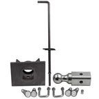 Gooseneck Trailer Hitch for Flat Beds (2-5/16" Ball Kit)