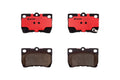 Set of 4 Brembo Rear NAO Ceramic Brake Pads for Lexus GS350 GS430 GS460 IS350 (2007–2019)