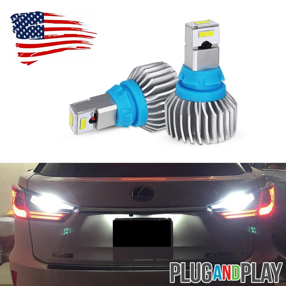 2X LED Reverse Backup Light Bulbs for Lexus ISF IS250 IS200t